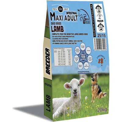 Fresh Farm Adult Medium & Maxi Single Protein GF Lamb & Sweet Potatoes Intestinal 20 kg
