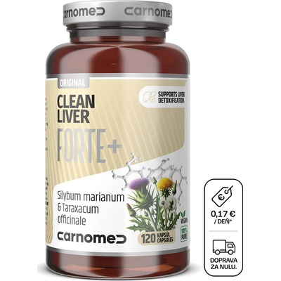 CarnoMed Clean Liver Forte+ 120 kapsúl