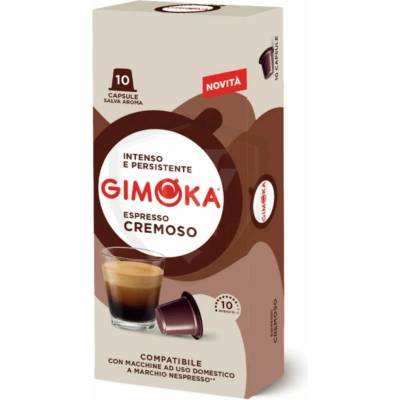 Gimoka Cremoso kapsule Nespresso 10 ks