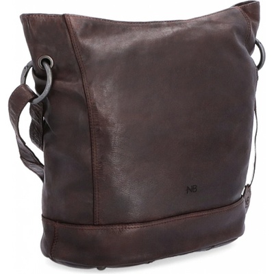 Noelia Bolger kabelka crossbody NB 2089 H hnědá