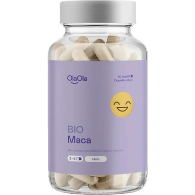 OlaOla BIO Maca podporujúci duševnú pohodu 90 kapsúl