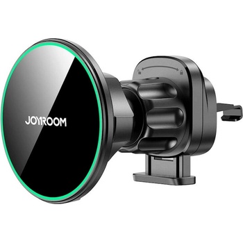 JOYROOM Поставка за радиаторa на кола с безжично зареждане за iPhone с Magsafe - Joyroom Qi2 Magnetic Wireless Vent Car Charge Holder 15W (черен) (THP1916)