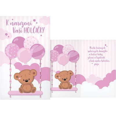 UNIPAP přání k narození miminka M07-059 T PRANI_T_2194 302341