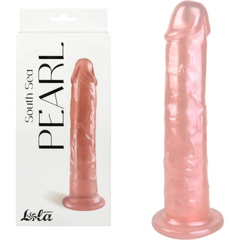 Дилдо, перлено покритие и гъвкаво тяло, 20см. - South Sea Pearl (9902-02LOLA)