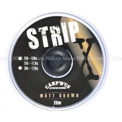 Carp R Us šnúra Strip-X 20m 25lb