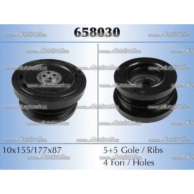 Starline řemenice klikové hřídele RS 658030