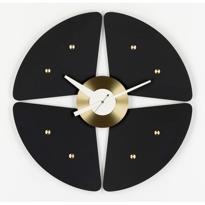 VITRA Petal Clock černé