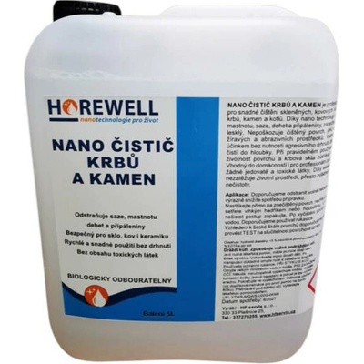 Horewell Nano čistič krbů a kamen 5 l Dárek Nano hadřík z mikrovlákna