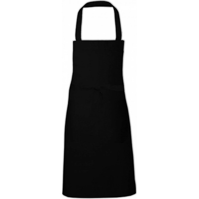 Link Kitchen Wear Hobby zástěra s přední kapsou Černá X994