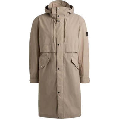 Boss Men's Cataldo Formal Coat - Dark Beige