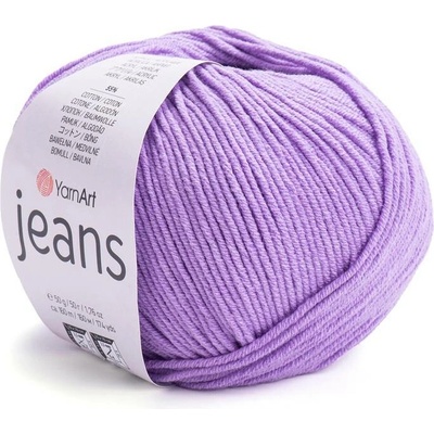 Yarn Art příze YarnArt Jeans 72 fialová levandule