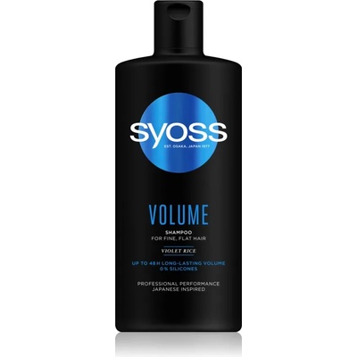 Syoss Intense Volume шампоан за тънка коса без обем 440ml