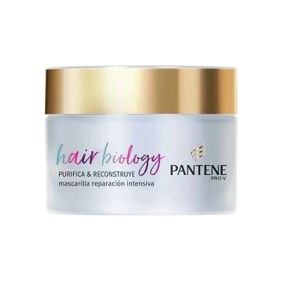 Pantene Капилярна Маска Hair Biology Purifica & Repara Pantene (160 ml)
