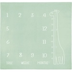 Sensillo Муселинова Фотоподложка Giraffe Mint 120x120см (SILLO-8750)