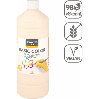 Creall temperová barva tělová, 1000 ml