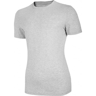 4F NOSH4-TSM003 pánske tričko cold light grey