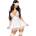 Beauty Night Eve Chemise White S/M