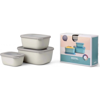 Mepal Set dóz na potraviny Cirqula 0,75 l 1,5 a 3,0 l