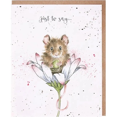 Wrendale Designs Přání Wrendale Designs "Wishes Just For You" - Myška