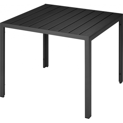 tectake záhradný stôl maren čierna