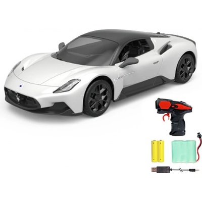 Siva RC auto Maserati MC20 100% RTR bílá 1:24