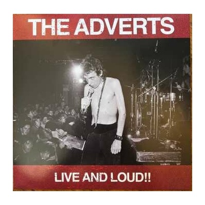 The Adverts: Live And Loud!! LTD LP