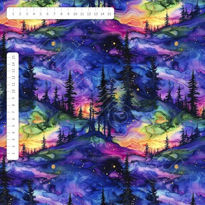 Duhový noční les teplákovina by MIMI [supreme]