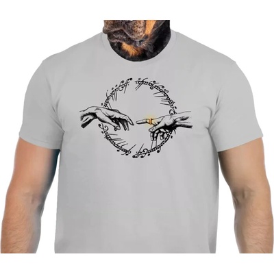 Vtipné tričko bastard God of ring