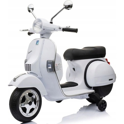 Sparkys Vespa PX150 Dětský elektrický skútr bílá