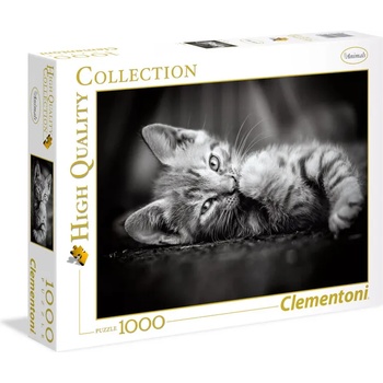 Image 1 of Clementoni Пъзел 1000 части Котенце Kitty Клементони Clementoni 39422