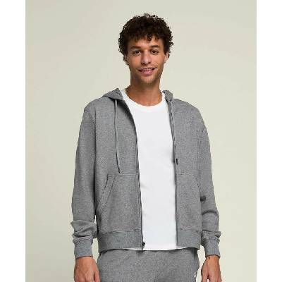Wilson M Team Zip Hoodie Medium Gray Heather