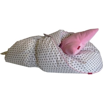 Aesthetic zavinovačka péřová hvězdička šedá holka