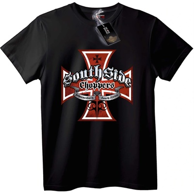 NOONEBRAND Тениска SouthSide Choppers - 5XL, White