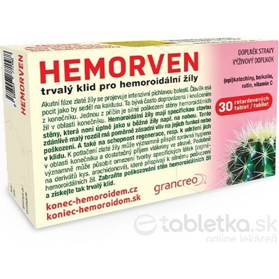 HEMORVEN 30 tabliet