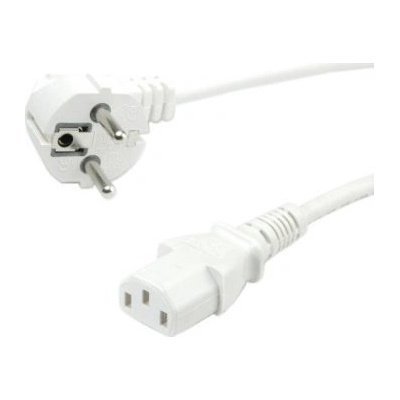 Roline Захранващ кабел roline, Прав iec-женски, Бял, 1, 8м (19.44. 1006) (19.44.1006)