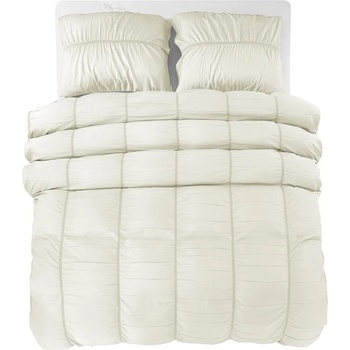 Image 1 of Zensation Единичен спален комплект Calais Creme микрофибър