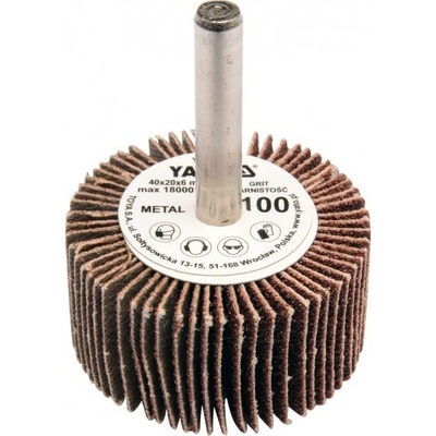 Yato Kotouč lamelový radiální 40 x 20 x 6 mm P80 YT-83353