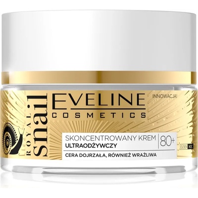 Eveline Cosmetics Royal Snail интензивно подхранващ крем за дълбоки бръчки 80+ 50ml