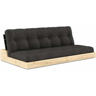 Karup Design rozkladacia pohovka 196 cm Base tmavosivá