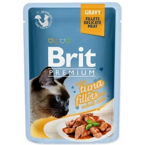 Brit Premium Adult tuna fillets in gravy 85 g