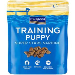 Fish4Dogs Тренировъчни Пупи Супер Звезди Сардина 150 г