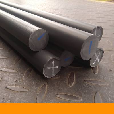 PVC, tyč, průměr 100 mm, 1000 mm, šedá