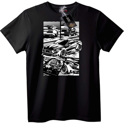 Тениска Car Mania - 2XL, Black