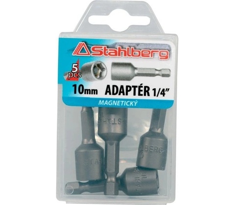 Adapter 1/4" 6hran 7mm 5ks