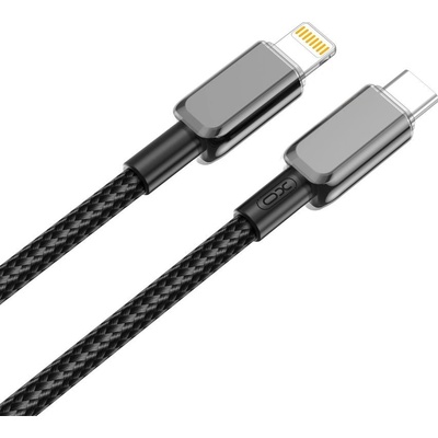 XO NB-Q250A PD USB-C - Lightning, 1m, černý
