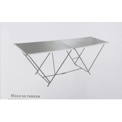 Маса за лепене на тапети 3 м стоманена