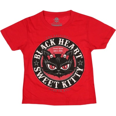 black Heart KITTY RED RED 17668