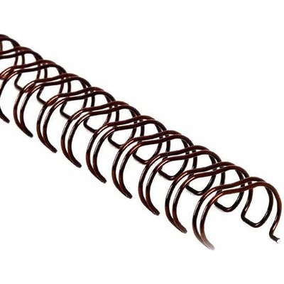 Copierland Drátěné hřbety 2:1 - 19mm - bronzové - 60ks – Zbozi.Blesk.cz