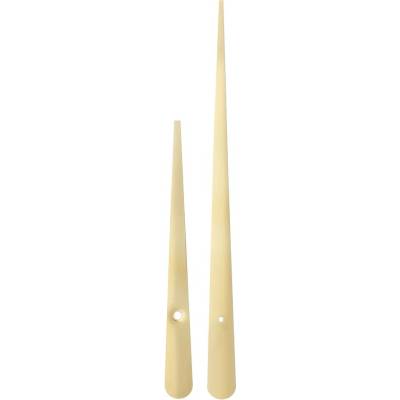 Kovové hodinové ručičky 006985 (215 mm, 131 mm) - zlaté - E34.4997.006985