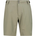 CMP Мъжки шорти за колоездене CMP Free Bike Bermuda With Inner Mesh Underwear w/ Pad Cycling bottoms - Sage - размер 50 (EU) (055-3519-0313)